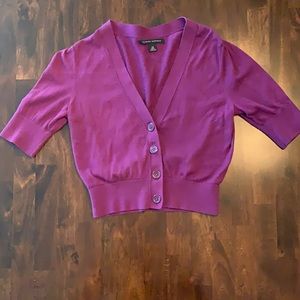 Banana Republic XS Purple Bolero